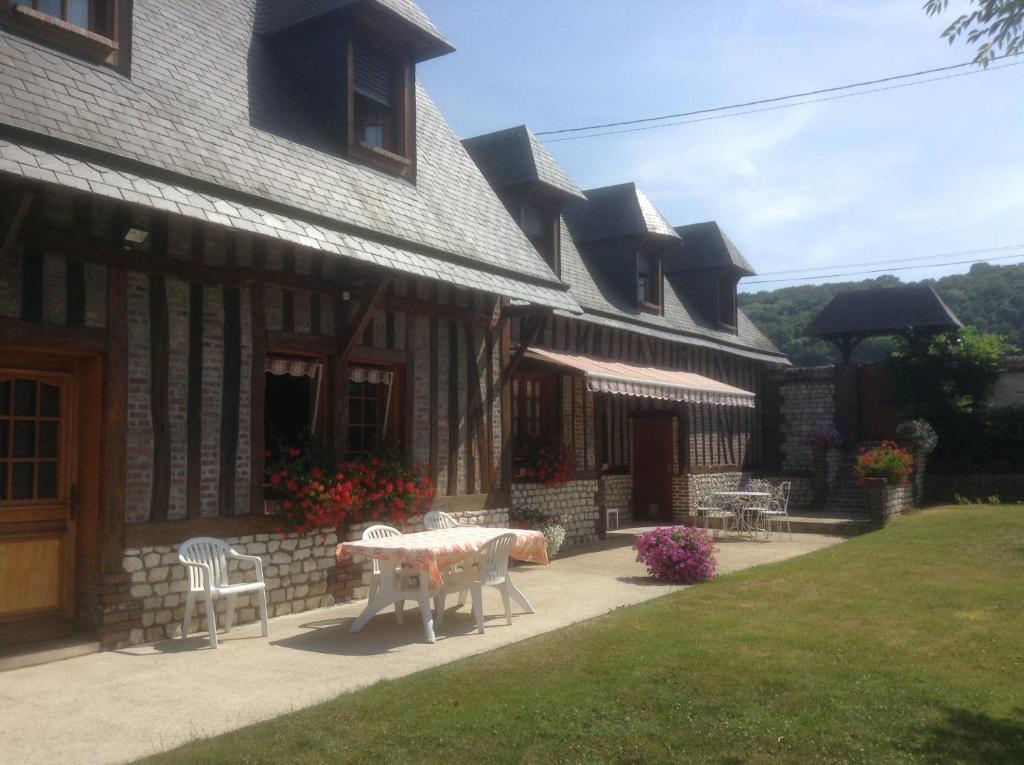 Chambres D'Hotes Le Pressoir Saint-Martin-de-Boscherville Esterno foto